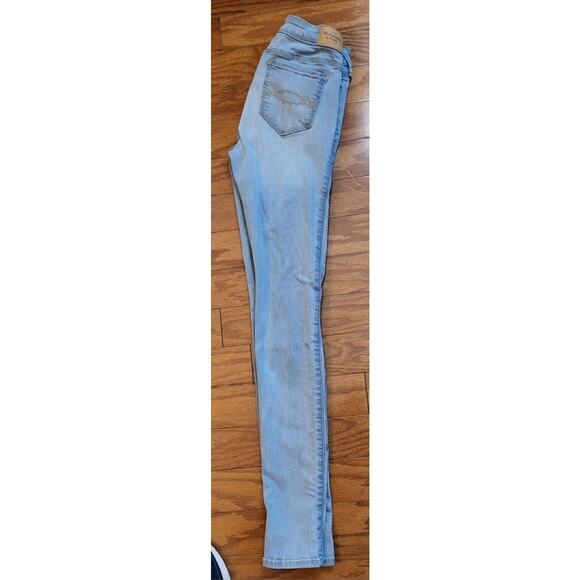 Abercrombie & Fitch Jeans Women (4L) 26X31 Super Skinny Low Rise Distressed - Picture 5 of 16